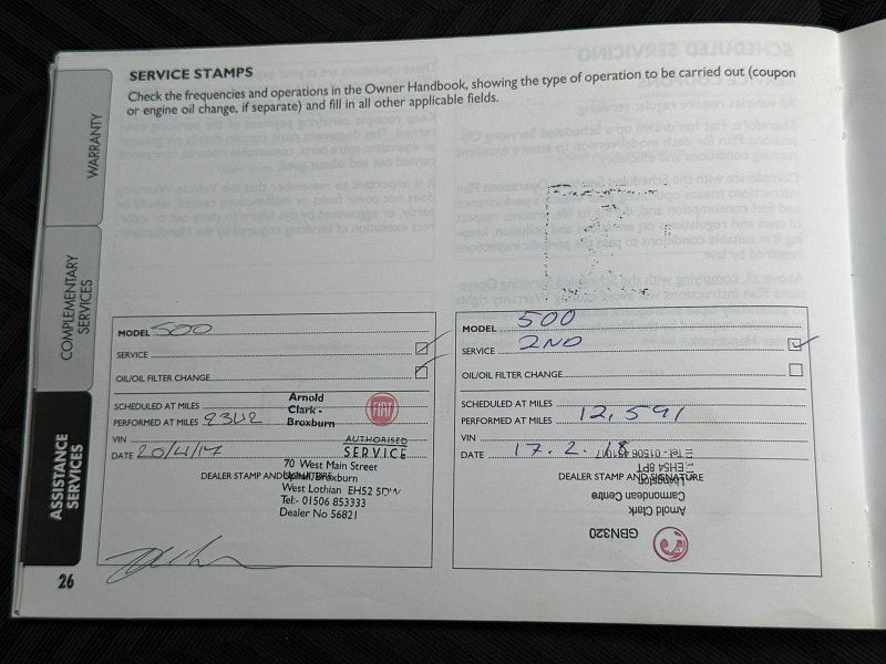 Fiat 500 1.2 Pop Euro 6 (s/s) 3dr 3dr Manual 2026