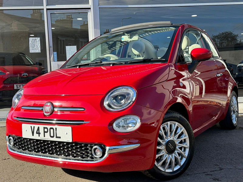 Fiat 500C 1.2 Lounge Convertible 2dr Petrol Dualogic Euro 6 (s/s) (69 bhp) 2dr Automatic 2026