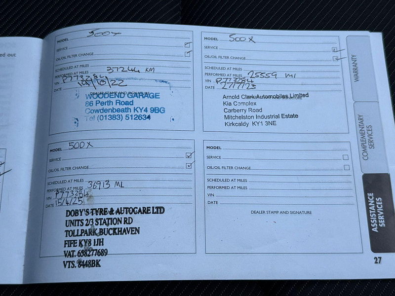 Fiat 500X 1.0 FireFly Turbo MultiAir Cross Plus Euro 6 (s/s) 5dr 5dr Manual 2026