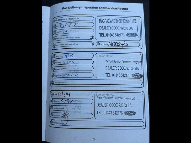 Ford EcoSport 1.0T EcoBoost Titanium 2WD Euro 6 (s/s) 5dr 5dr Manual 2026