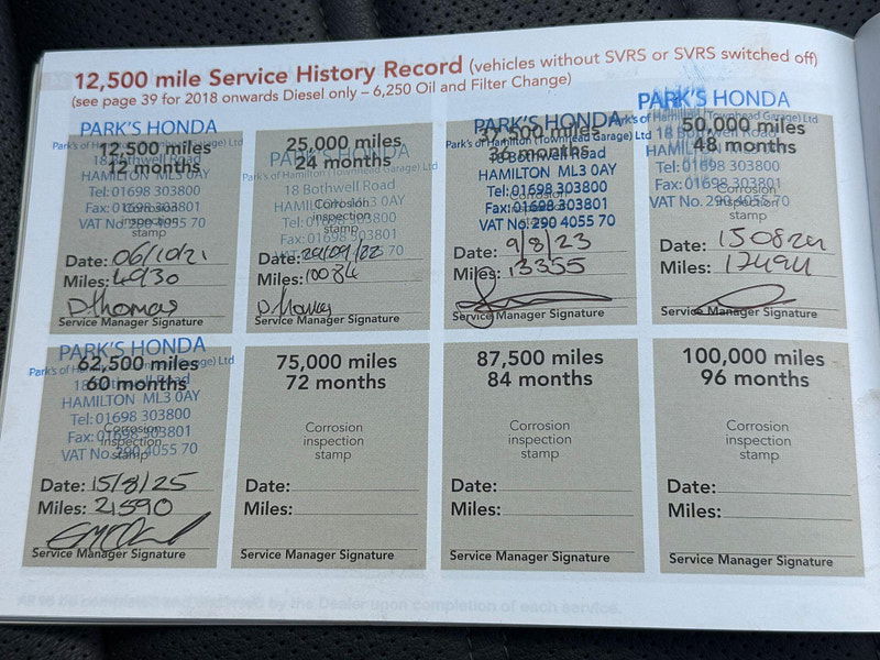 Honda CR-V 2.0 h i-MMD EX eCVT 4WD Euro 6 (s/s) 5dr 5dr Automatic 2026