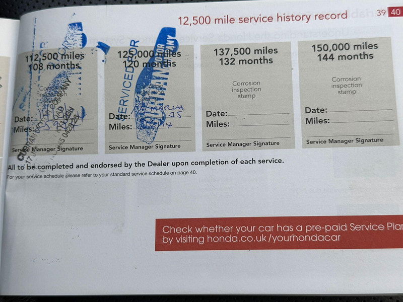 Honda CR-V 2.2 i-DTEC EX SUV 5dr Diesel Manual 4WD Euro 5 (s/s) (150 ps) 5dr Manual 2026