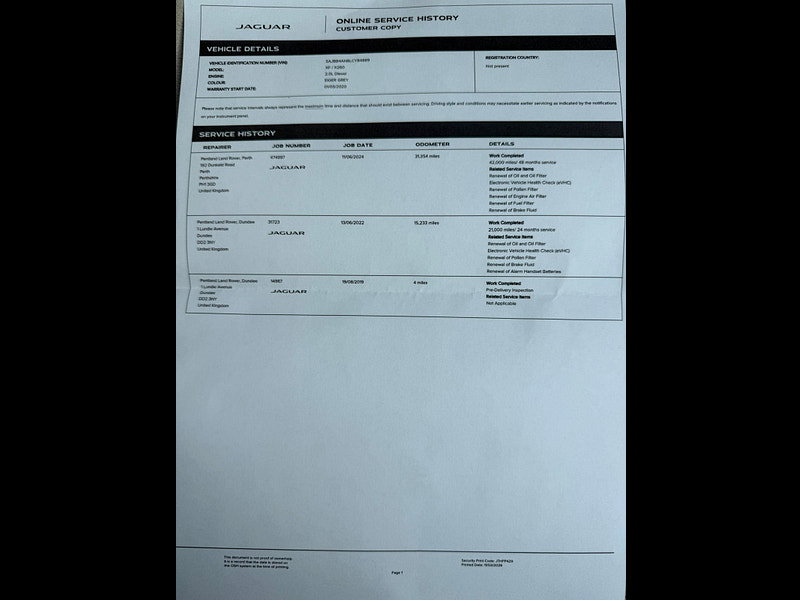 Jaguar XF 2.0d R-Sport Auto Euro 6 (s/s) 4dr 4dr Automatic 2026
