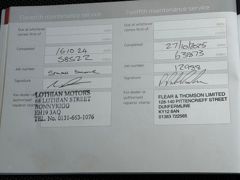 Kia Sportage 2.0 CRDi KX-2 AWD Euro 5 5dr 5dr Manual 2025