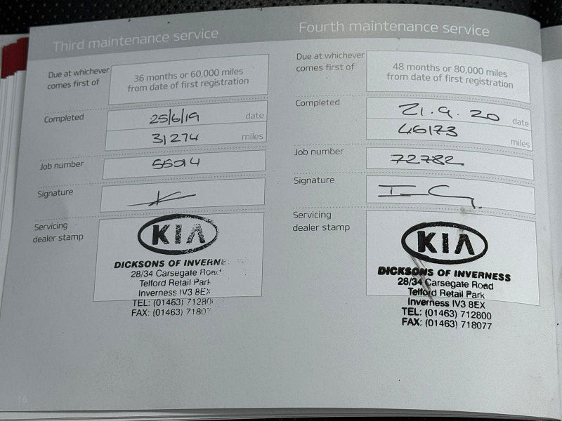 Kia Sportage 2.0 CRDi KX-3 AWD Euro 6 5dr 5dr Manual 2025