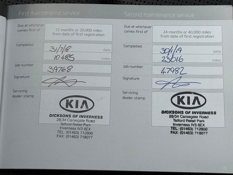 Kia Sportage 2.0 CRDi KX-3 AWD Euro 6 5dr 5dr Manual 2025