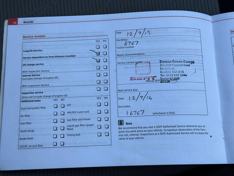 Seat Ibiza 1.4 SE Euro 5 5dr 5dr Manual 2025