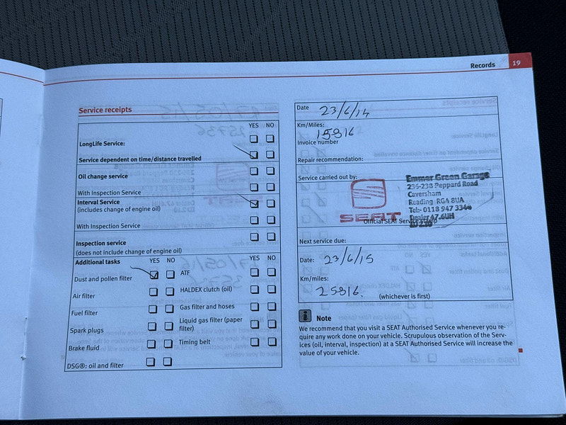 Seat Ibiza 1.4 SE Euro 5 5dr 5dr Manual 2025