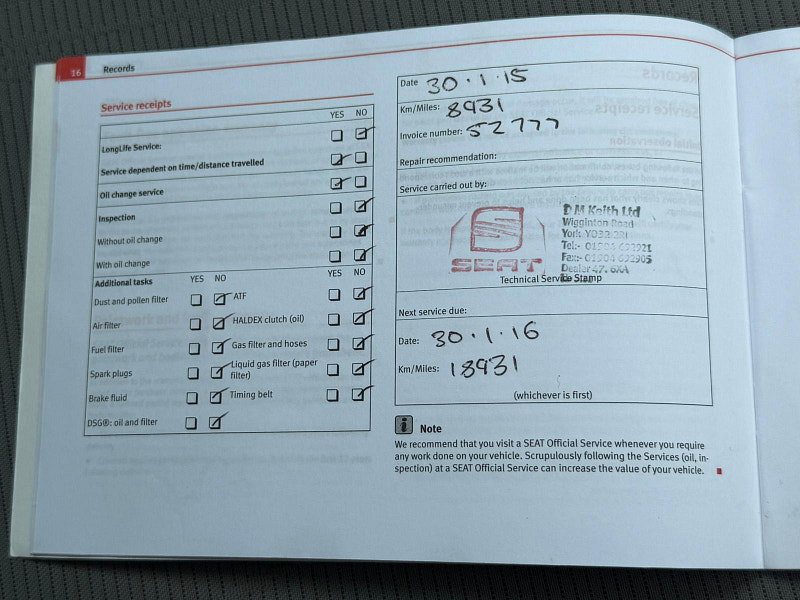 Seat Ibiza 1.4 Toca Sport Coupe Euro 5 3dr 3dr Manual 2026