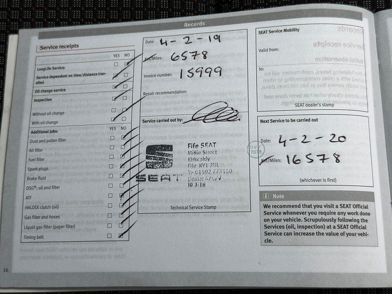 Seat Leon 1.8 TSI FR Technology Sport Coupe DSG Euro 6 (s/s) 3dr 3dr Automatic 2026