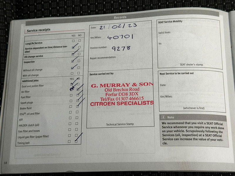 Seat Leon 2.0 TDI FR Sport Tourer Euro 6 (s/s) 5dr 5dr Manual 2026