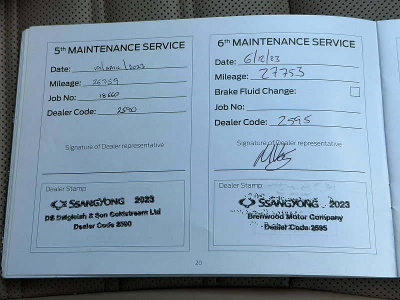 Ssangyong Tivoli 1.6 e-XDi ELX Euro 6 5dr 5dr Manual 2026