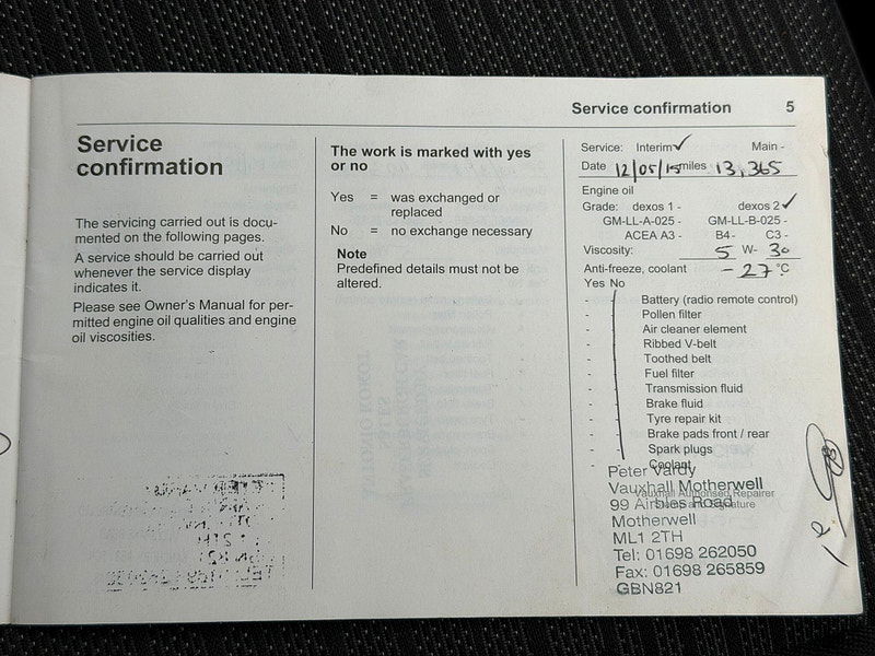 Vauxhall Corsa 1.2 16V Excite Euro 5 5dr 5dr Manual 2025