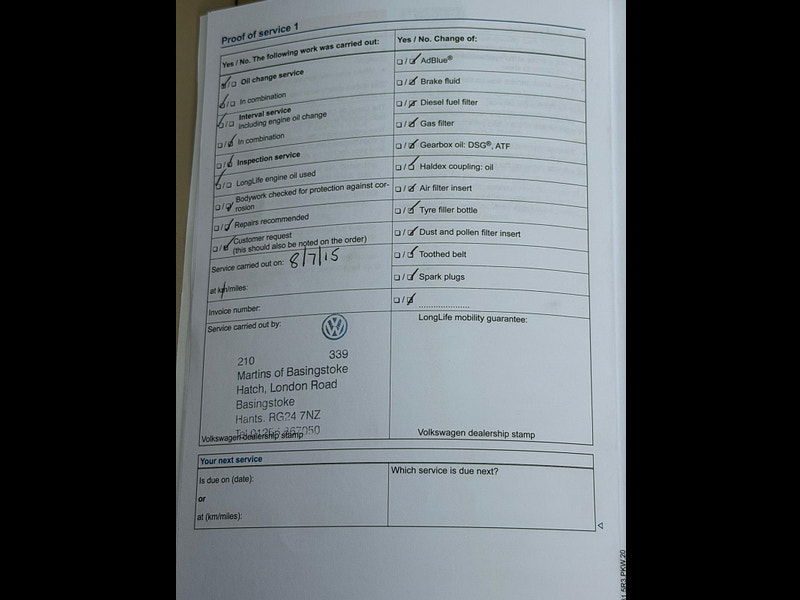 Volkswagen Eos 2.0 TDI BlueMotion Tech Exclusive Cabriolet Euro 5 (s/s) 2dr 2dr Manual 2025