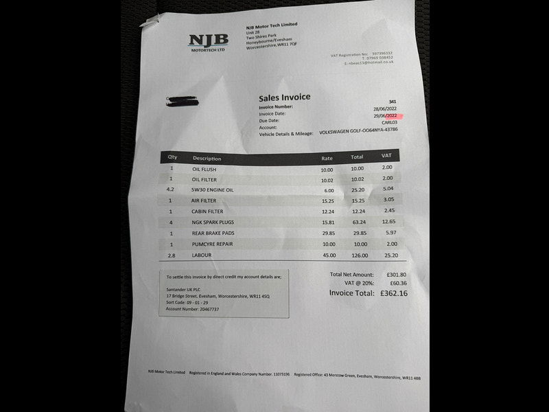 Volkswagen Golf 1.4 TSI SE Nav Euro 6 (s/s) 5dr 5dr Manual 2025