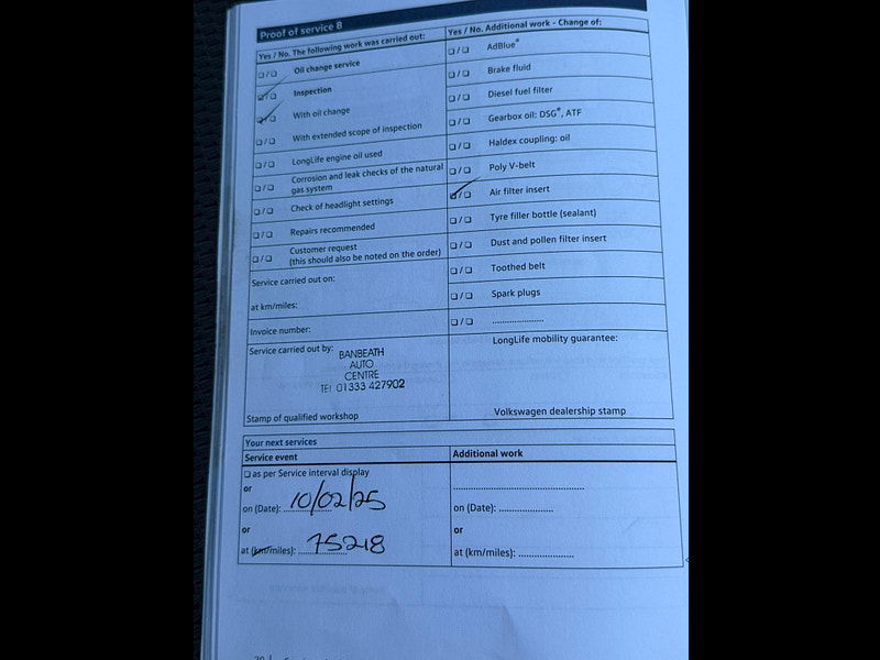 Volkswagen Golf 1.6 TDI BlueMotion Tech Match Edition Hatchback 5dr Diesel Manual Euro 6 (s/s) (110 ps) 5dr Manual 2026