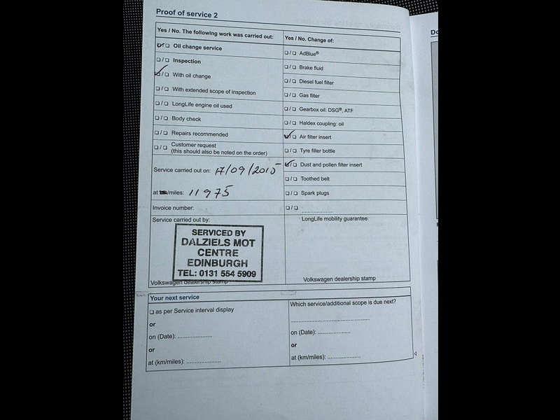 Volkswagen Golf 1.6 TDI BlueMotion Tech S Euro 5 (s/s) 5dr 5dr Manual 2026