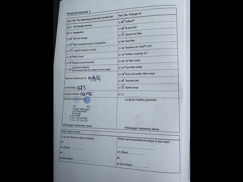 Volkswagen Golf 1.6 TDI BlueMotion Tech S Euro 5 (s/s) 5dr 5dr Manual 2026