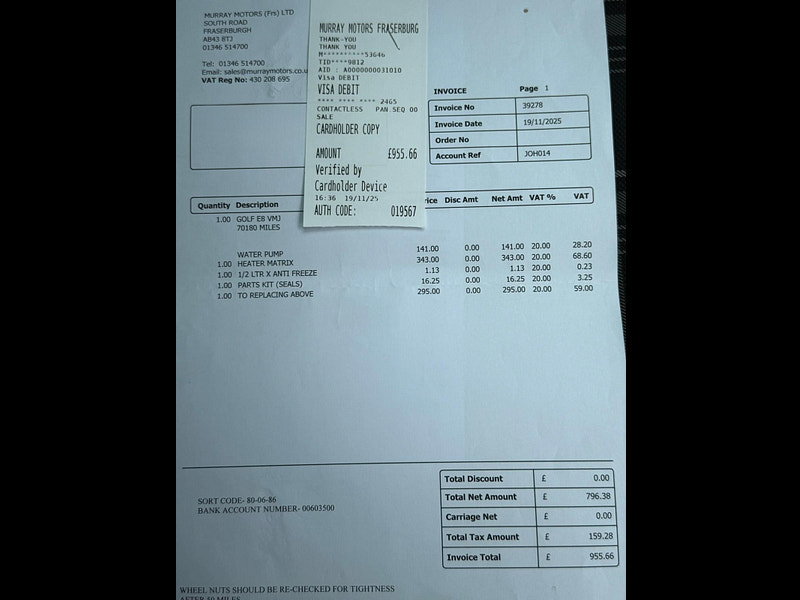 Volkswagen Golf 2.0 TDI GTD DSG Euro 6 (s/s) 5dr 5dr Automatic 2026