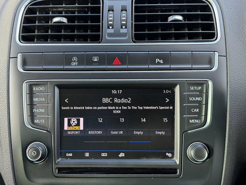 Volkswagen Polo 1.0 BlueMotion Tech Match Euro 6 (s/s) 5dr 5dr Manual 2026