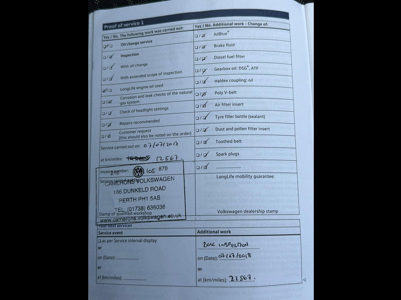 Volkswagen Polo 1.0 BlueMotion Tech Match Euro 6 (s/s) 5dr 5dr Manual 2026