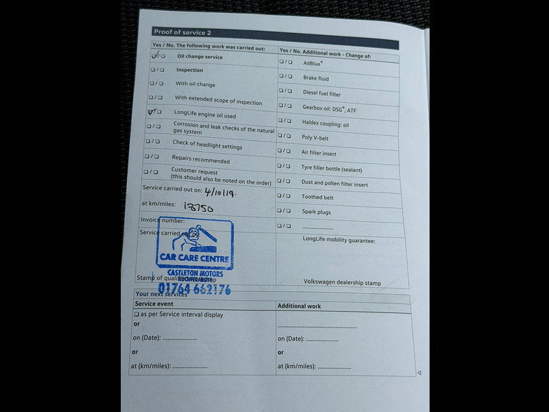 Volkswagen Sharan 2.0 TDI BlueMotion Tech SE Euro 6 (s/s) 5dr 5dr Manual 2025