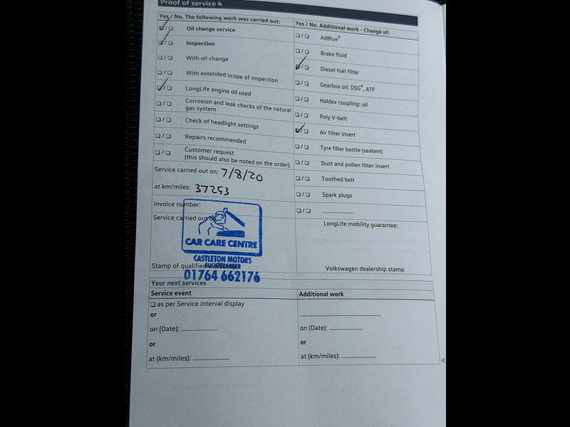 Volkswagen Sharan 2.0 TDI BlueMotion Tech SE Euro 6 (s/s) 5dr 5dr Manual 2025