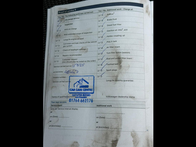 Volkswagen Sharan 2.0 TDI BlueMotion Tech SE Euro 6 (s/s) 5dr 5dr Manual 2025