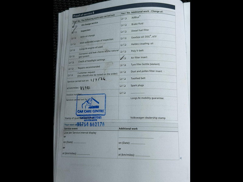 Volkswagen Sharan 2.0 TDI BlueMotion Tech SE Euro 6 (s/s) 5dr 5dr Manual 2025