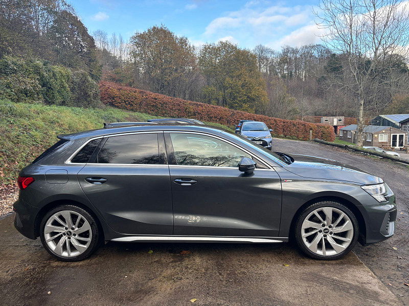 Audi A3 1.0 TFSI 30 S line Sportback 5dr Petrol Manual Euro 6 (s/s) (110 ps) 5dr Manual 2025