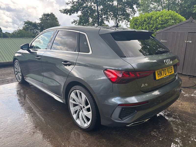 Audi A3 1.0 TFSI 30 S line Sportback 5dr Petrol Manual Euro 6 (s/s) (110 ps) 5dr Manual 2025