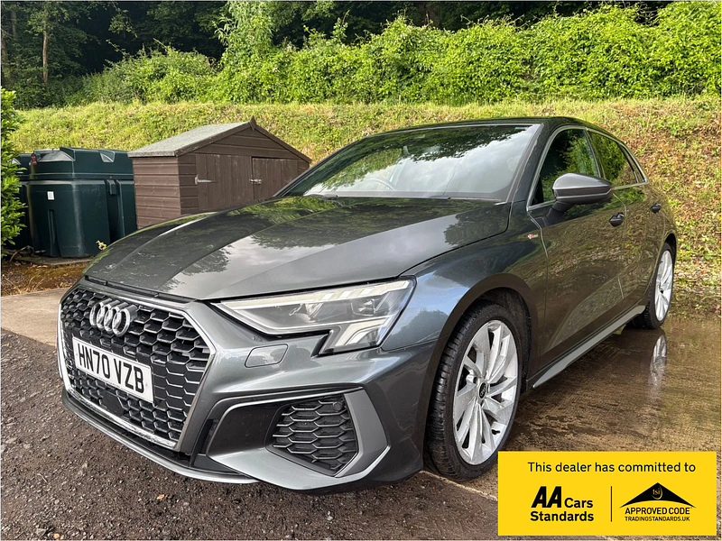 Audi A3 1.0 TFSI 30 S line Sportback 5dr Petrol Manual Euro 6 (s/s) (110 ps) 5dr Manual 2025
