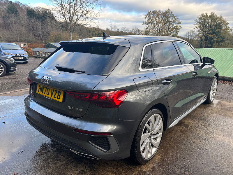 Audi A3 1.0 TFSI 30 S line Sportback 5dr Petrol Manual Euro 6 (s/s) (110 ps) 5dr Manual 2025