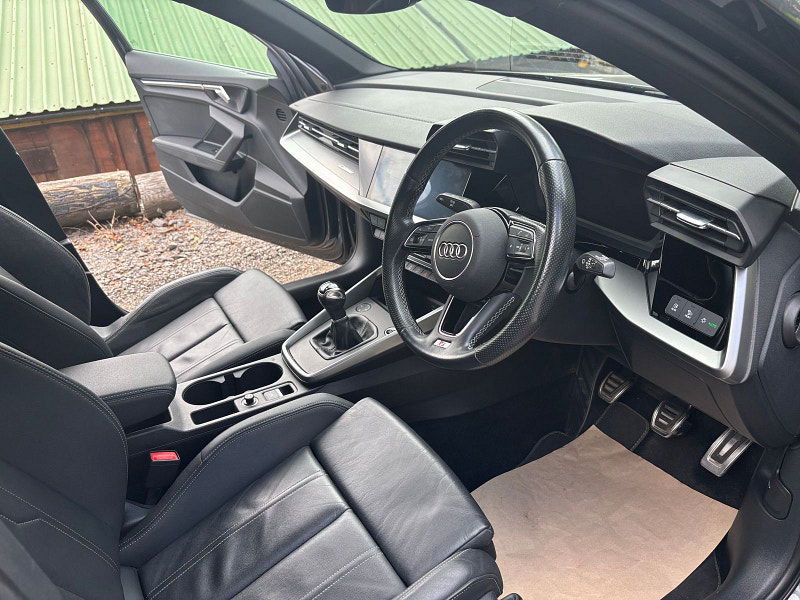 Audi A3 1.0 TFSI 30 S line Sportback 5dr Petrol Manual Euro 6 (s/s) (110 ps) 5dr Manual 2025