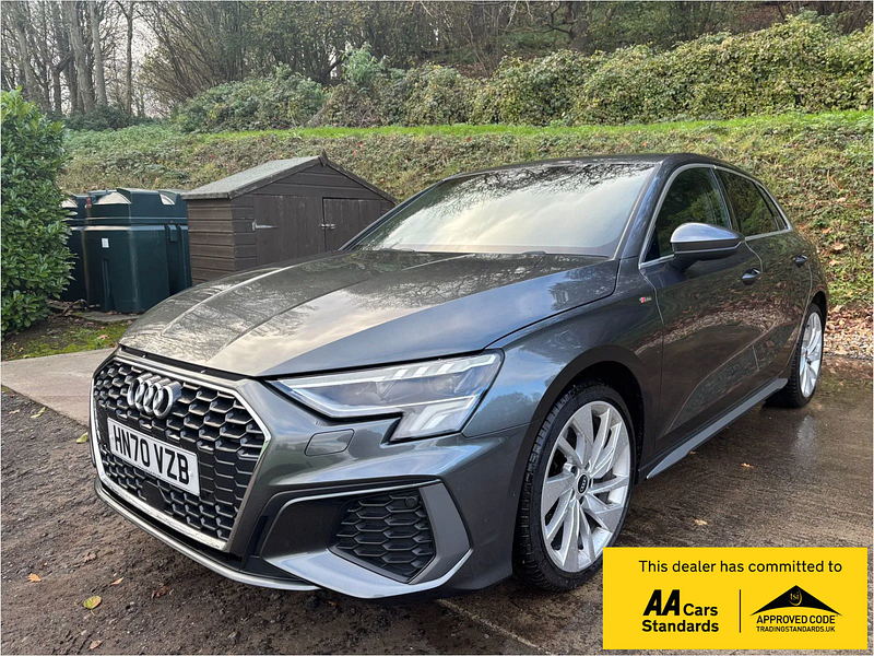 Audi A3 1.0 TFSI 30 S line Sportback 5dr Petrol Manual Euro 6 (s/s) (110 ps) 5dr Manual 2025