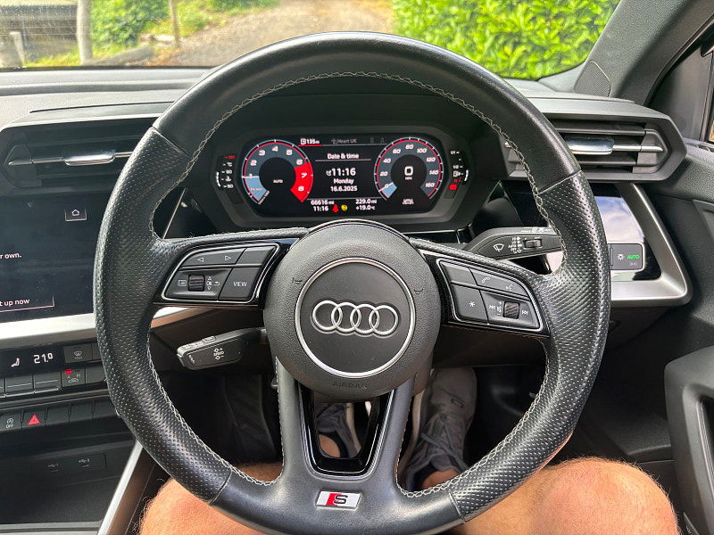 Audi A3 1.0 TFSI 30 S line Sportback 5dr Petrol Manual Euro 6 (s/s) (110 ps) 5dr Manual 2025