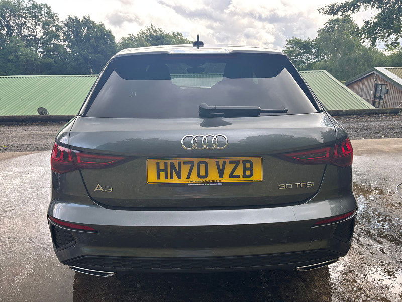 Audi A3 1.0 TFSI 30 S line Sportback 5dr Petrol Manual Euro 6 (s/s) (110 ps) 5dr Manual 2025