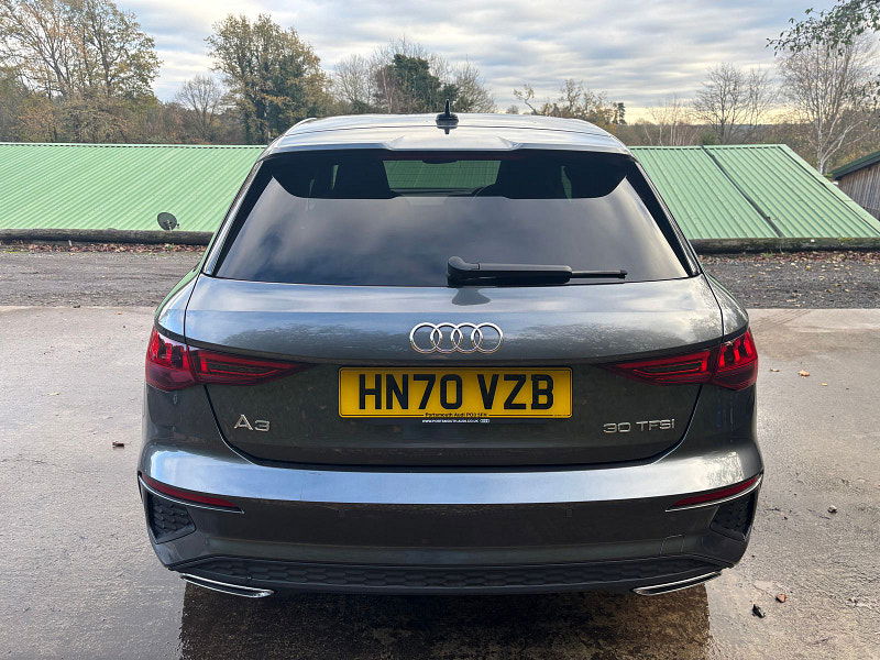 Audi A3 1.0 TFSI 30 S line Sportback 5dr Petrol Manual Euro 6 (s/s) (110 ps) 5dr Manual 2025
