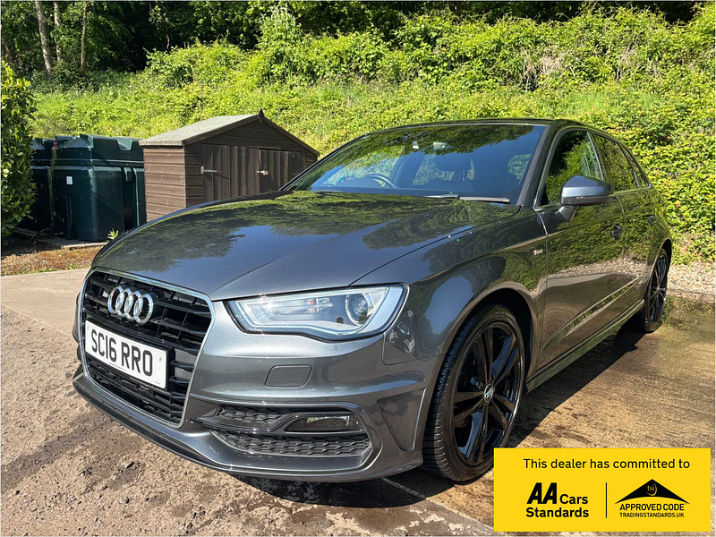 Audi A3 1.4 TFSI CoD S line Sportback 5dr Petrol Manual Euro 6 (s/s) (Nav) (150 ps) 5dr Manual 2025