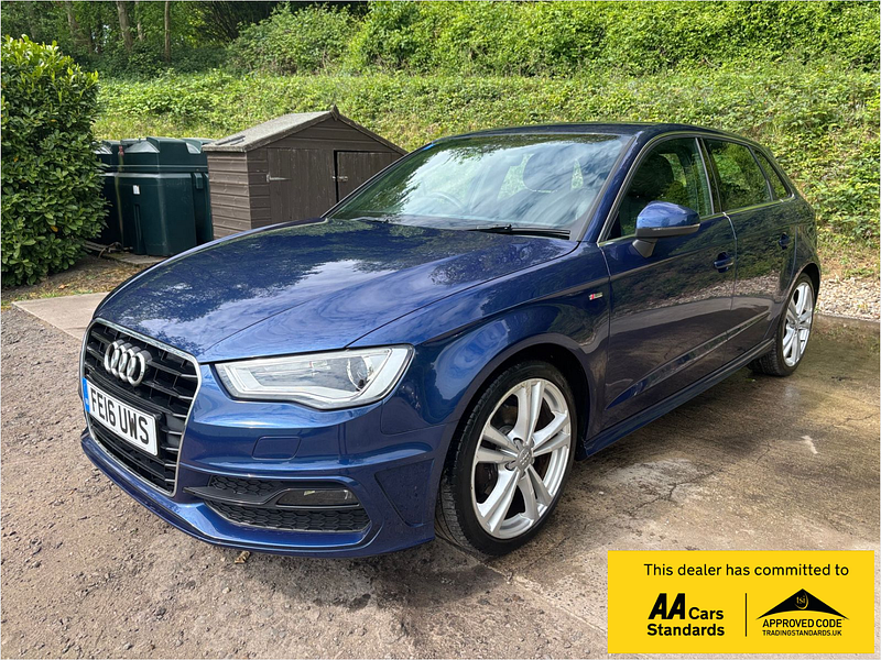 Audi A3 1.4 TFSI S line Sportback 5dr Petrol Manual Euro 6 (s/s) (Nav) (125 ps) 5dr Manual 2026