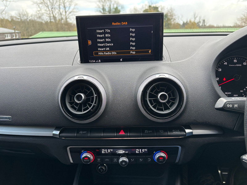 Audi A3 1.5 TFSI CoD 35 S line Sportback 5dr Petrol S Tronic Euro 6 (s/s) (150 ps) 5dr Automatic 2026