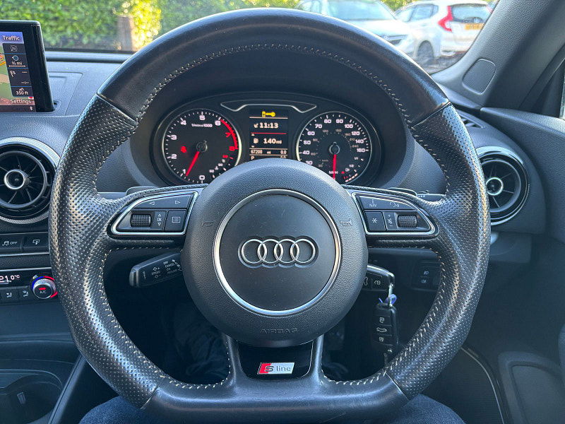 Audi A3 Cabriolet 1.8 TFSI S line Convertible 2dr Petrol S Tronic Euro 6 (s/s) (180 ps) 2dr Automatic 2026