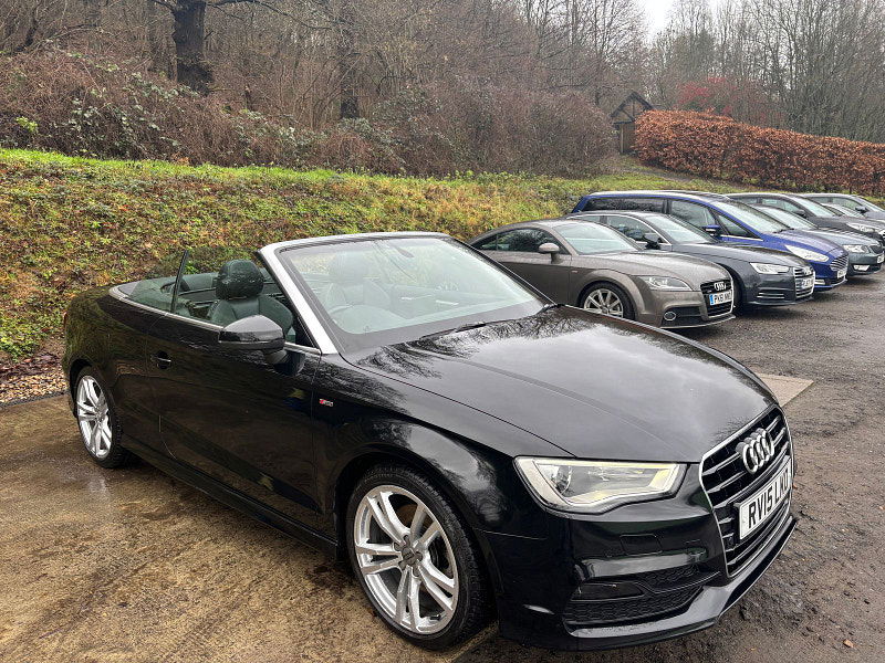 Audi A3 Cabriolet 1.8 TFSI S line Convertible 2dr Petrol S Tronic Euro 6 (s/s) (180 ps) 2dr Automatic 2026