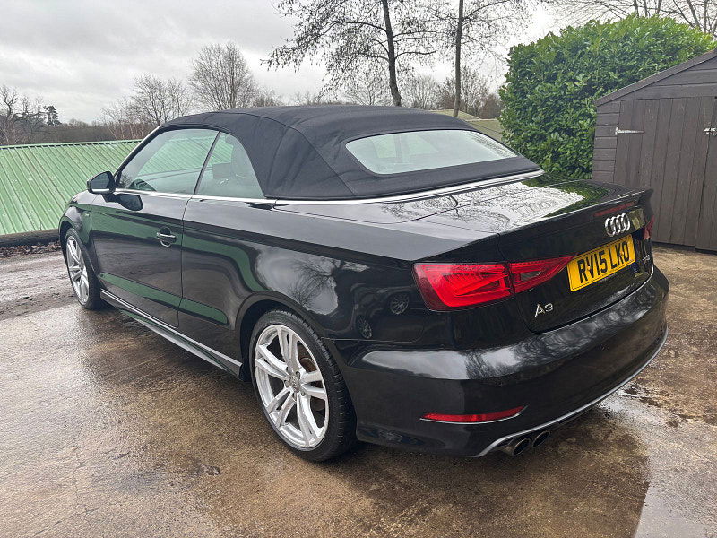 Audi A3 Cabriolet 1.8 TFSI S line Convertible 2dr Petrol S Tronic Euro 6 (s/s) (180 ps) 2dr Automatic 2026