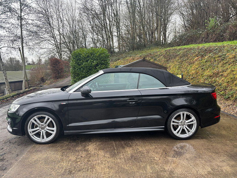 Audi A3 Cabriolet 1.8 TFSI S line Convertible 2dr Petrol S Tronic Euro 6 (s/s) (180 ps) 2dr Automatic 2026