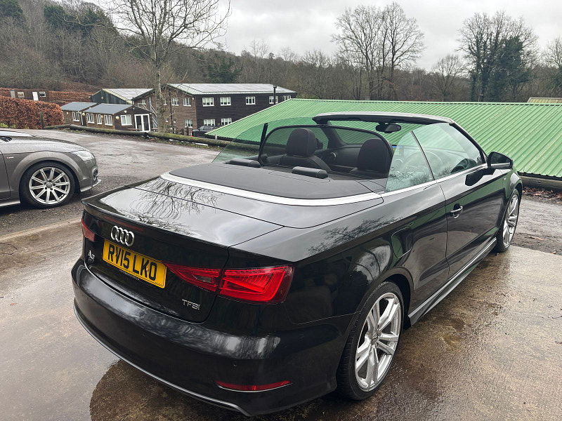 Audi A3 Cabriolet 1.8 TFSI S line Convertible 2dr Petrol S Tronic Euro 6 (s/s) (180 ps) 2dr Automatic 2026