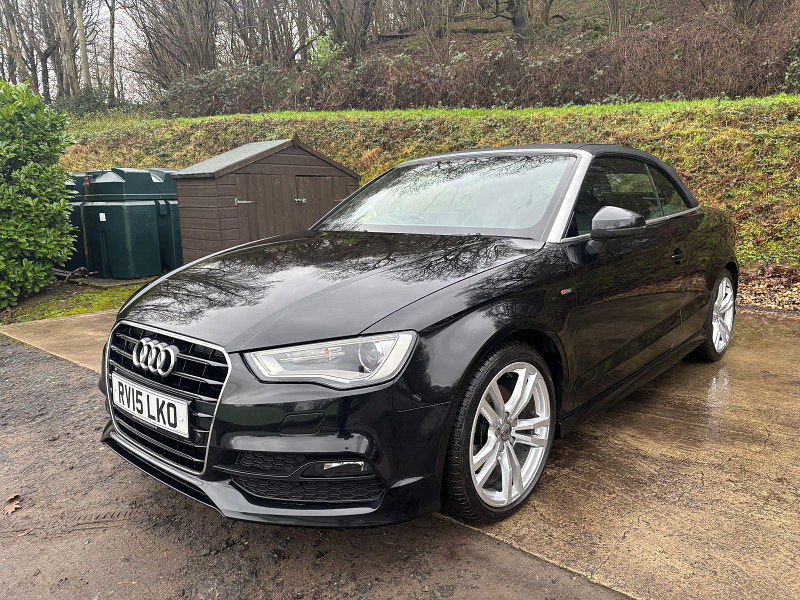 Audi A3 Cabriolet 1.8 TFSI S line Convertible 2dr Petrol S Tronic Euro 6 (s/s) (180 ps) 2dr Automatic 2026