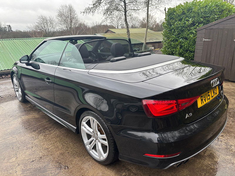 Audi A3 Cabriolet 1.8 TFSI S line Convertible 2dr Petrol S Tronic Euro 6 (s/s) (180 ps) 2dr Automatic 2026
