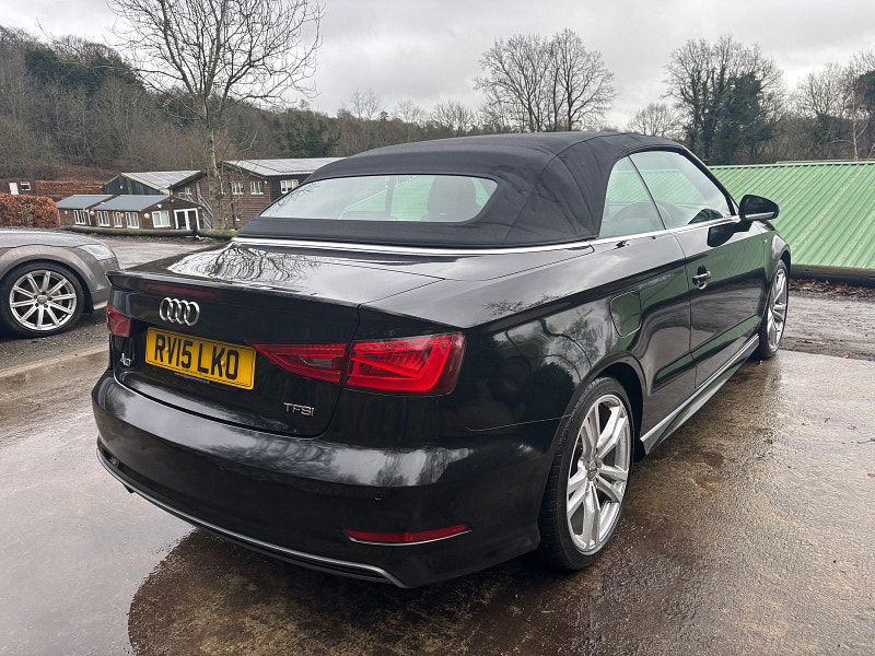 Audi A3 Cabriolet 1.8 TFSI S line Convertible 2dr Petrol S Tronic Euro 6 (s/s) (180 ps) 2dr Automatic 2026