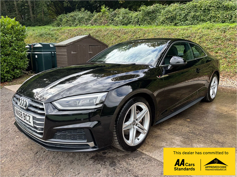 Audi A5 2.0 TDI 40 S line Coupe 2dr Diesel S Tronic quattro Euro 6 (s/s) (190 ps) 2dr Automatic 2025